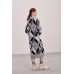 Knitted dress "Mirage" gray